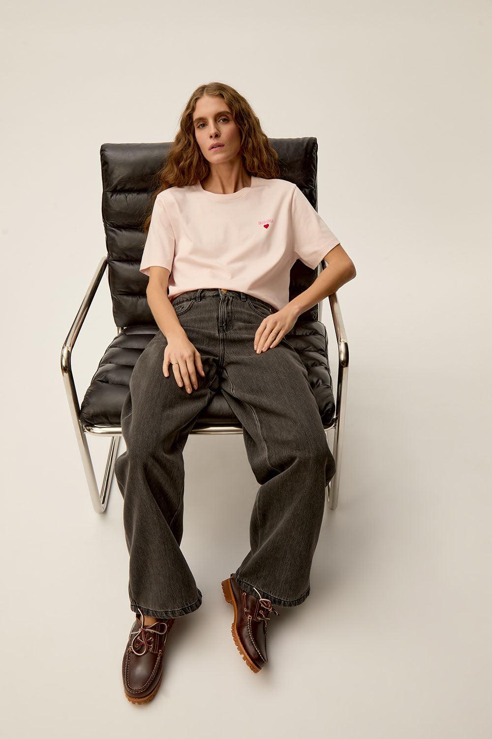 Des Petit Hauts Tee-shirt Gazoline Poudre