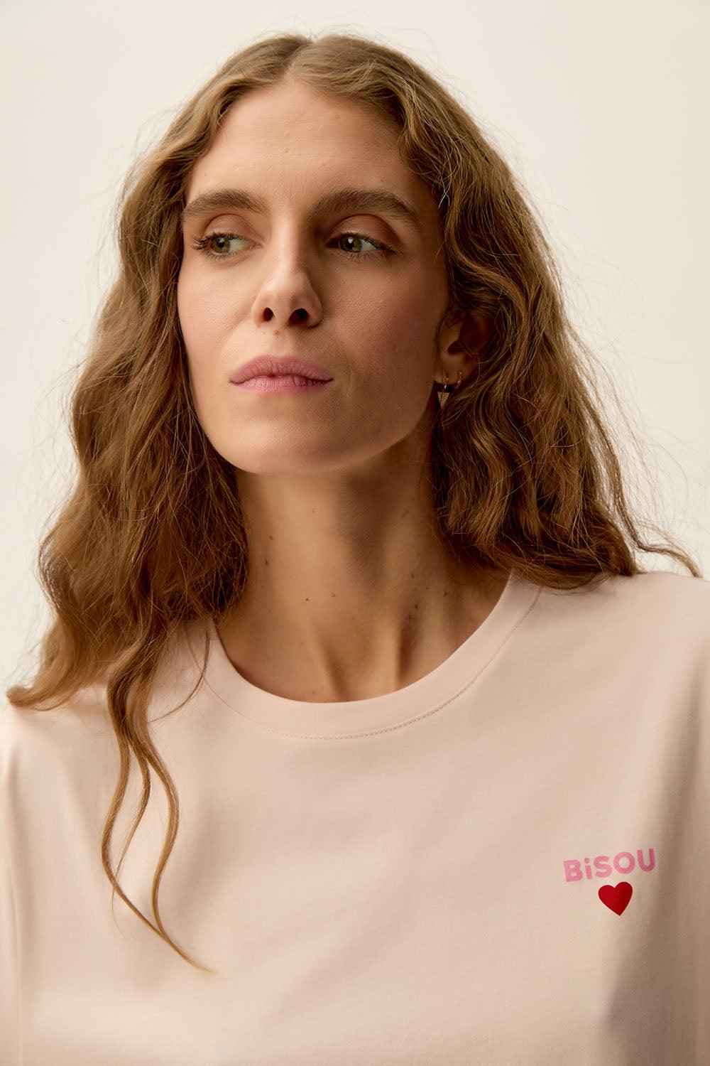 Des Petit Hauts Tee-shirt Gazoline Poudre