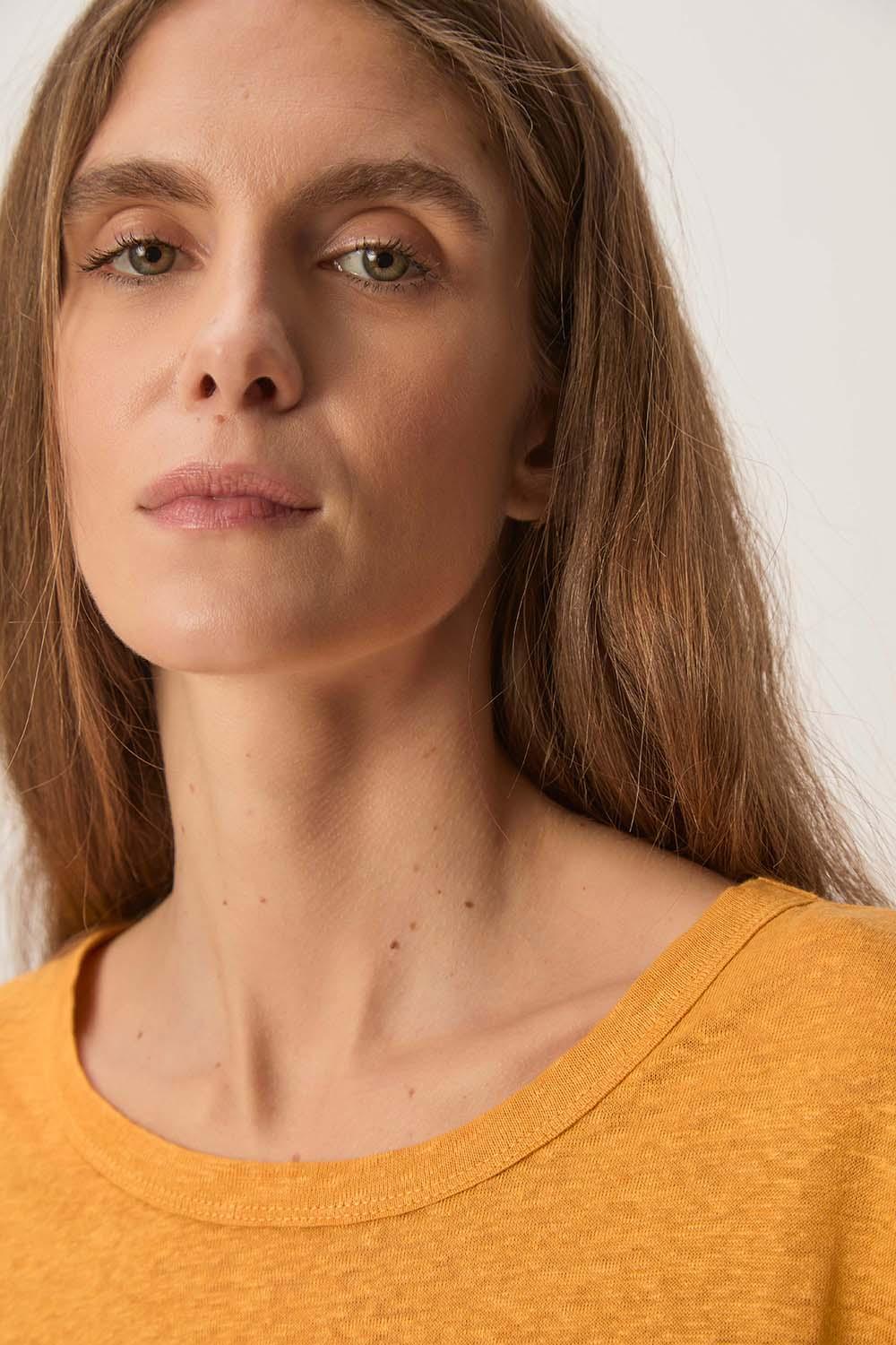 Des Petit Hauts Tee-shirt Hanami Tournesol