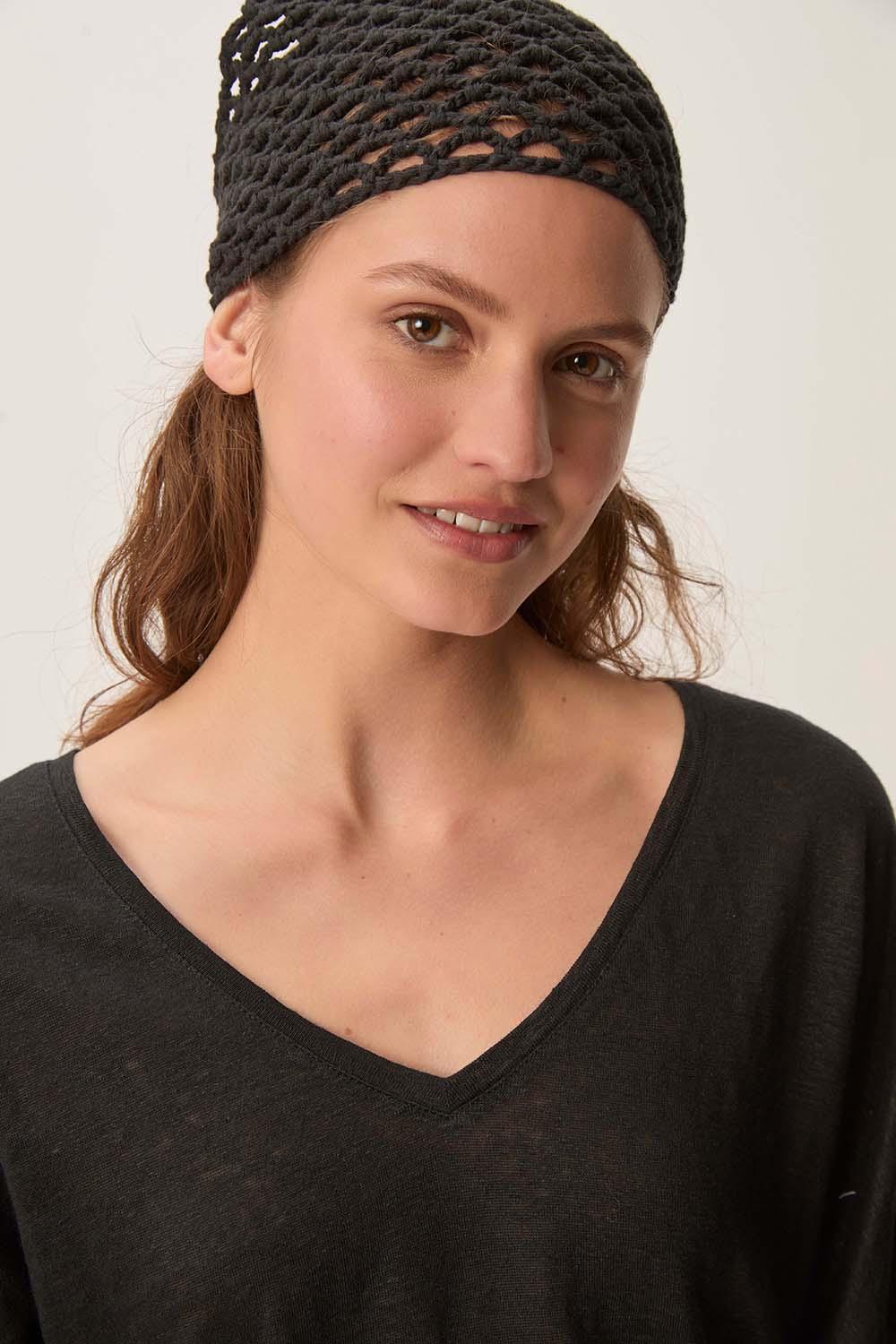 Des Petit Hauts Tee-shirt Hanina Noir