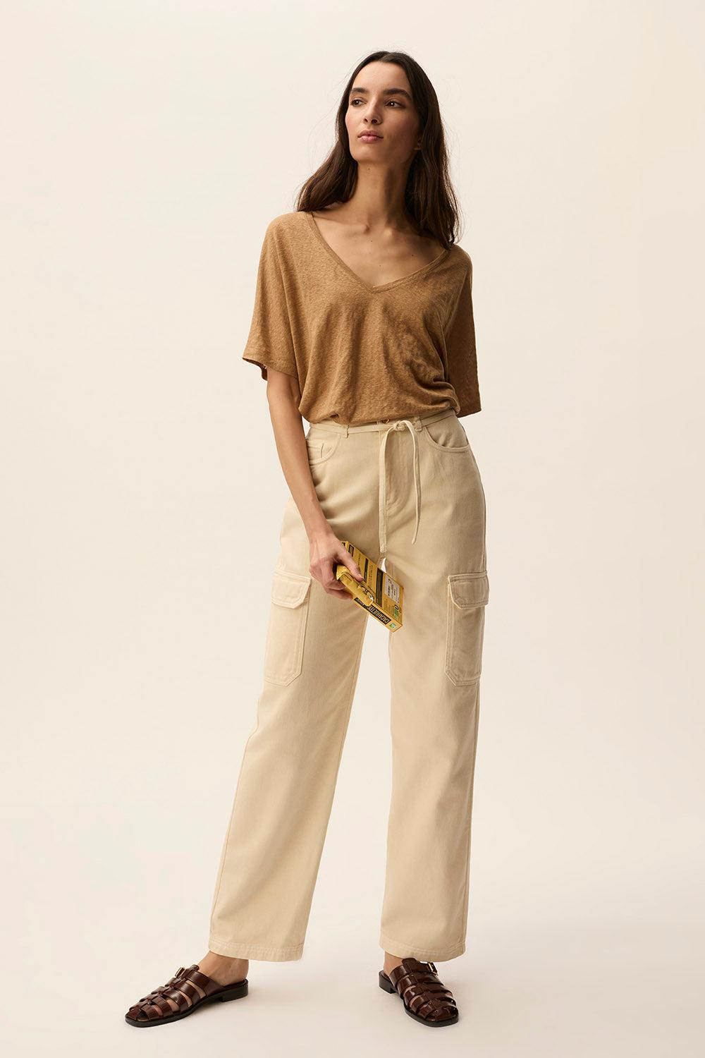 Des Petit Hauts Tee-shirt Hanina Tabac