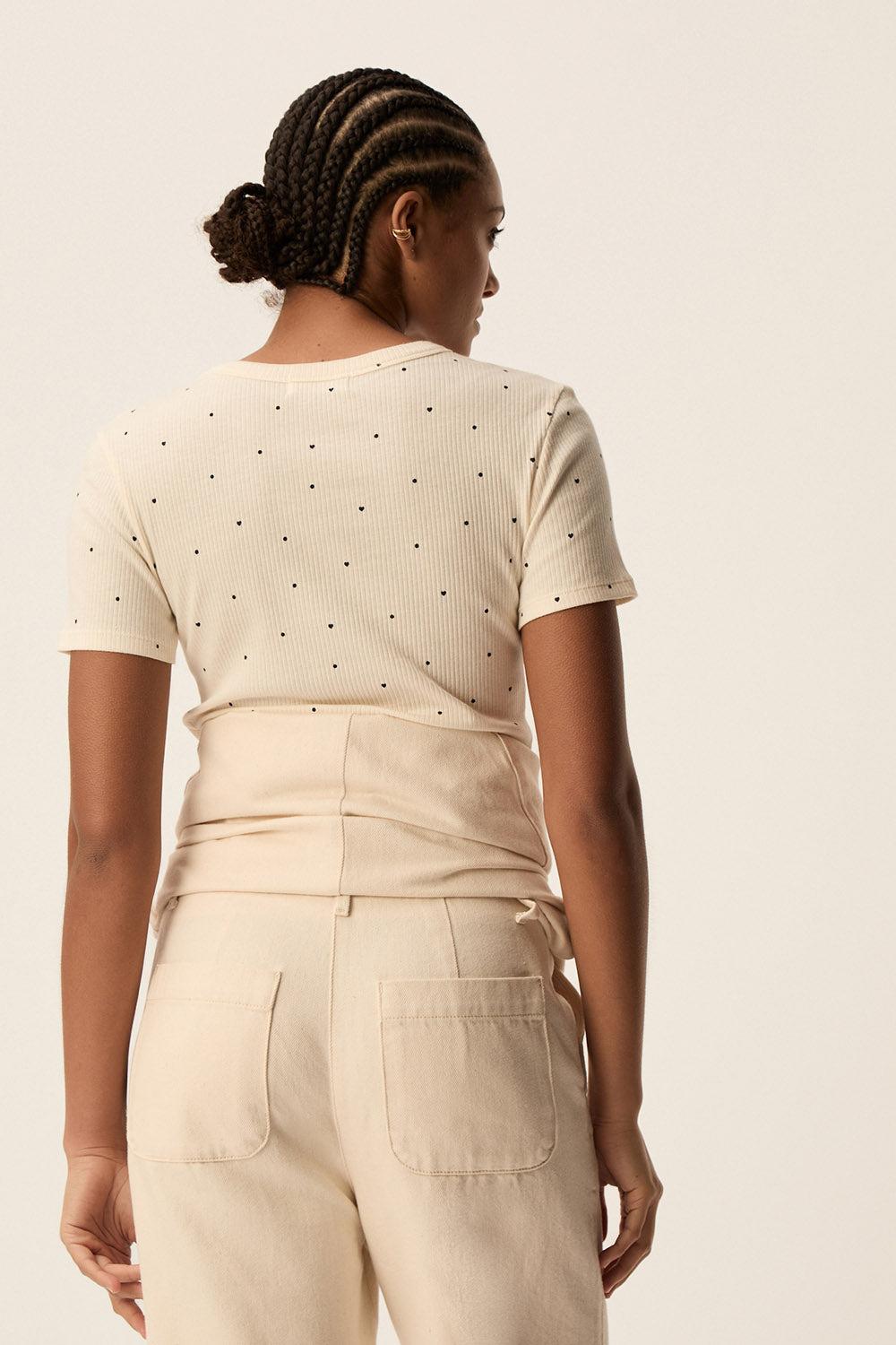 Des Petit Hauts Tee-shirt Hava Lova Marine