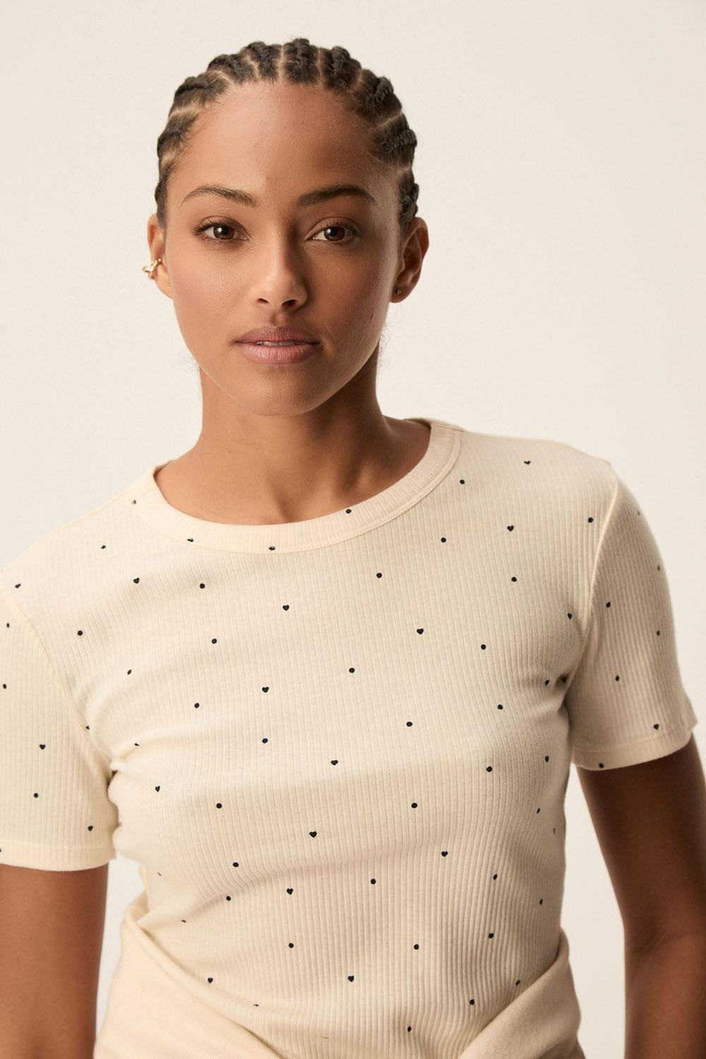 des petit hauts Tee-shirt Hava Lova Marine