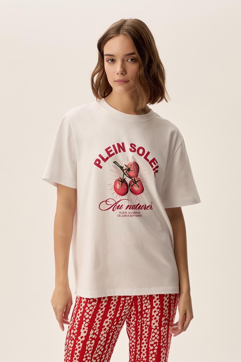 Des Petit Hauts Tee-shirt Jerem Ecru