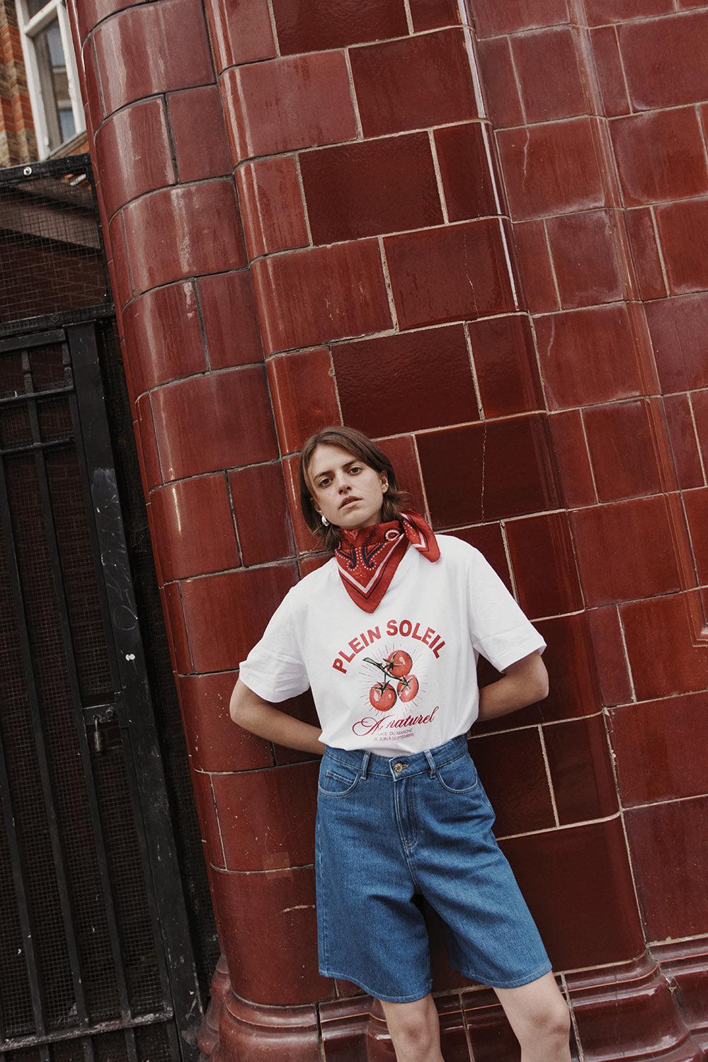 des petit hauts Tee-shirt Jerem Ecru