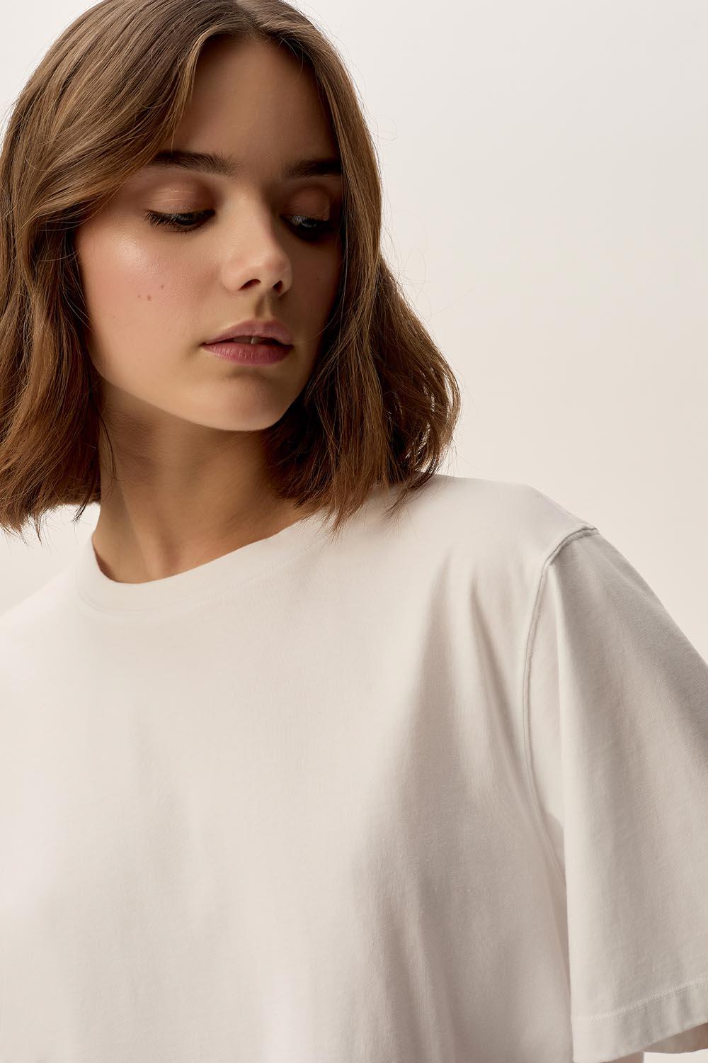 Des Petit Hauts Tee-shirt Jerry Ecru