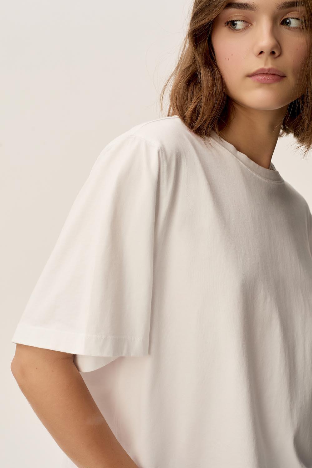 Des Petit Hauts Tee-shirt Jerry Ecru