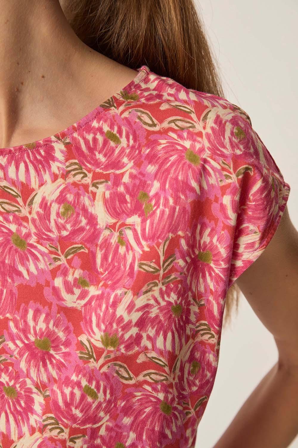 Des Petit Hauts Tee-shirt Kalabs Azalee