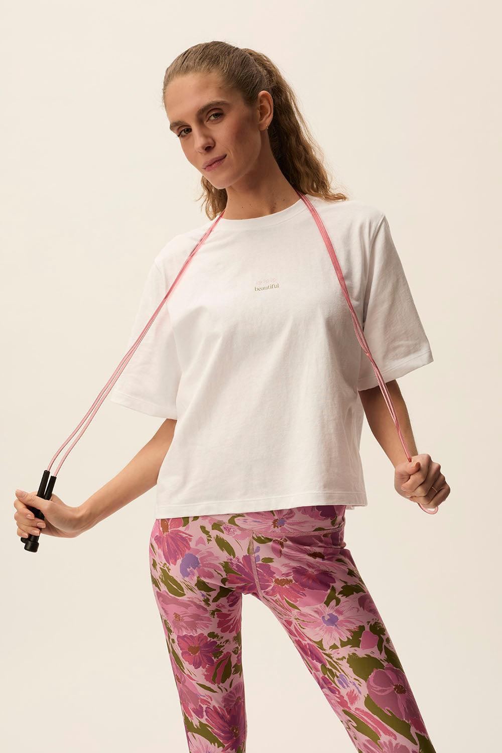 des petit hauts Tee-shirt Mantra Ecru