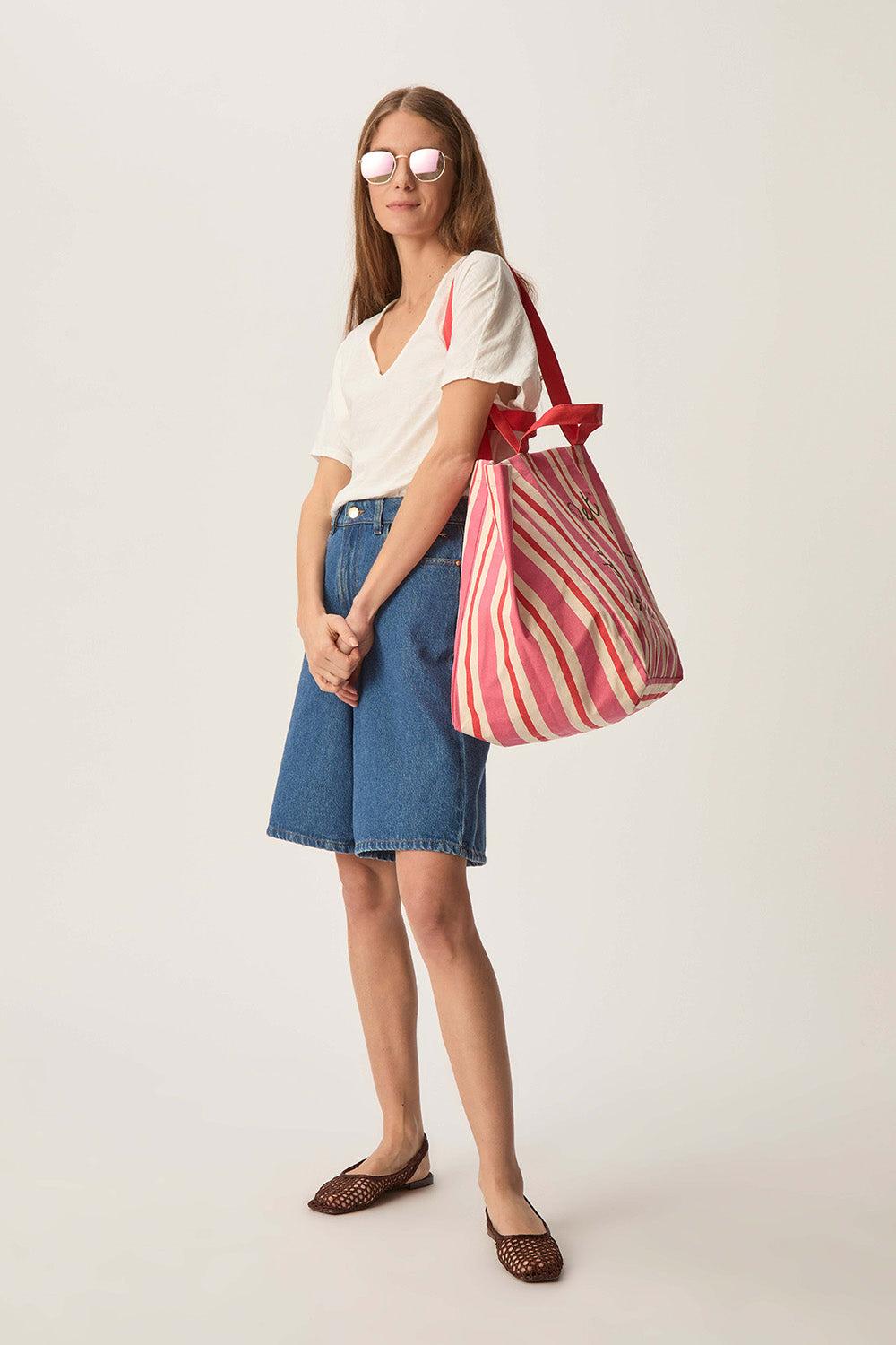 Des Petit Hauts Tee-shirt Zaeline Ecru