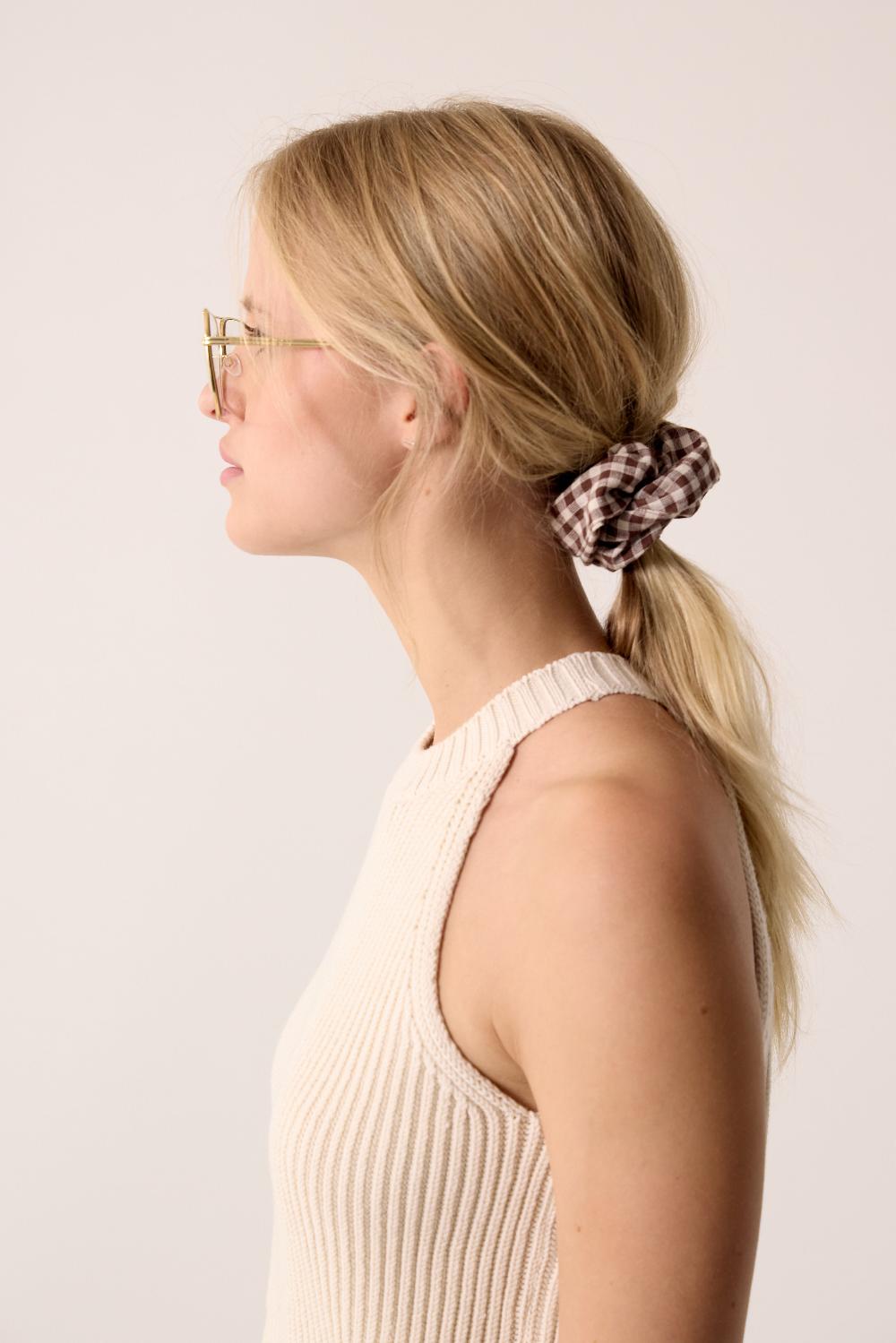 Des Petit Hauts Top En Maille Abby Creme