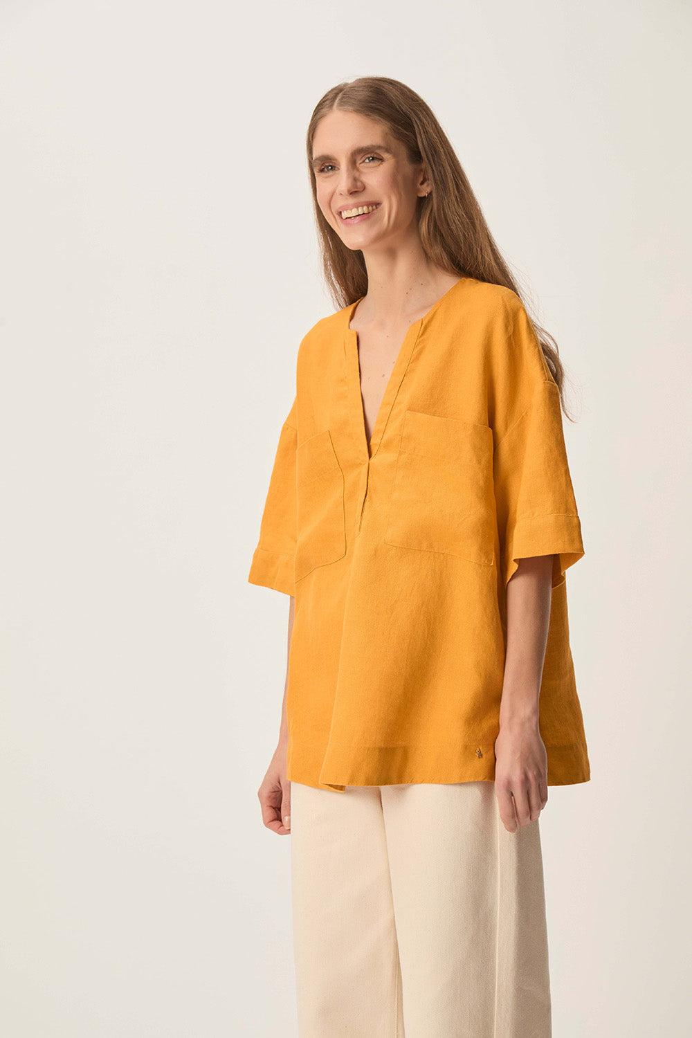 Des Petit Hauts Top Robin Tournesol