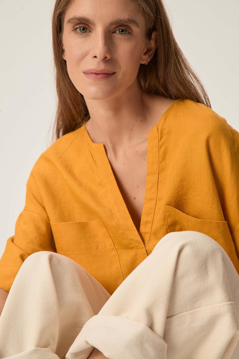 Des Petit Hauts Top Robin Tournesol