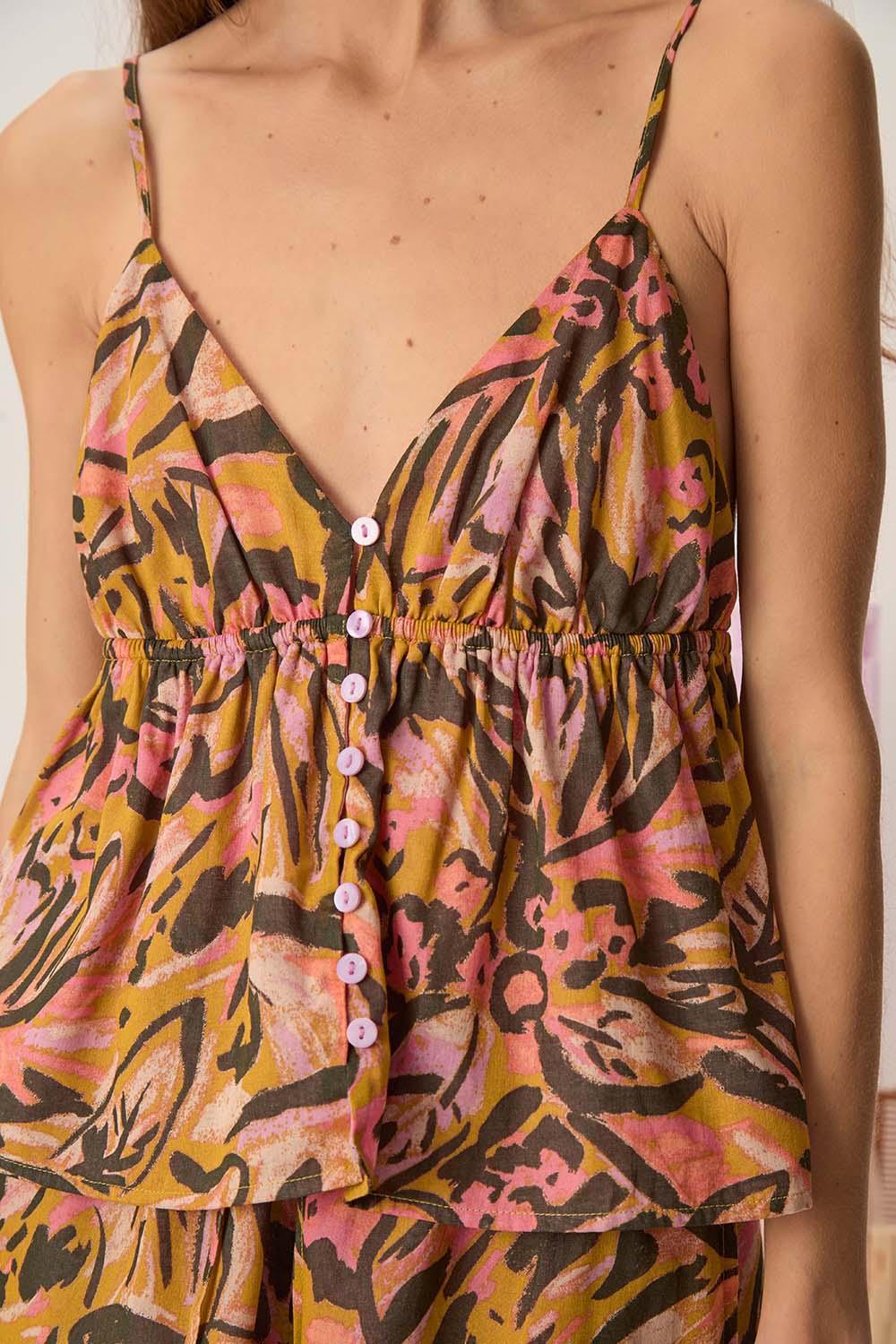 Des Petit Hauts Top Solere Wasabi