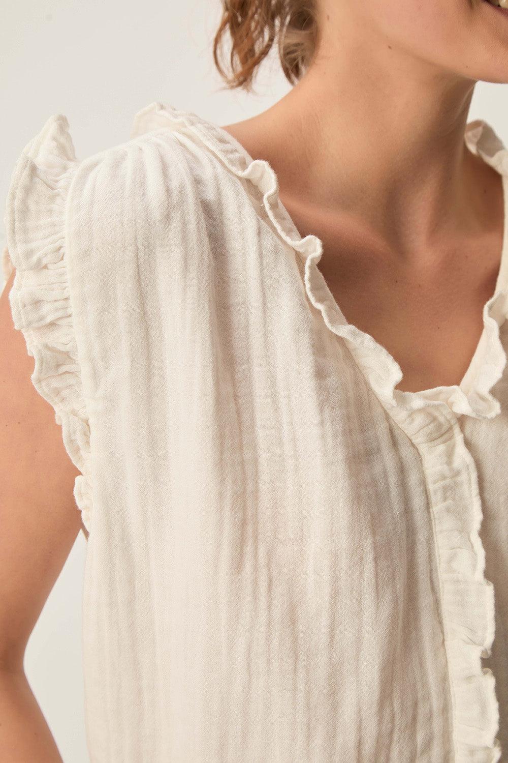 Des Petit Hauts Top Soprano Ecru