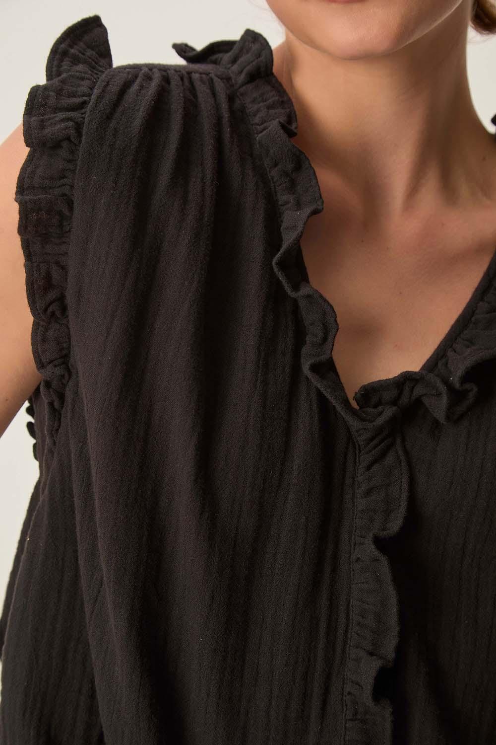 Des Petit Hauts Top Soprano Noir