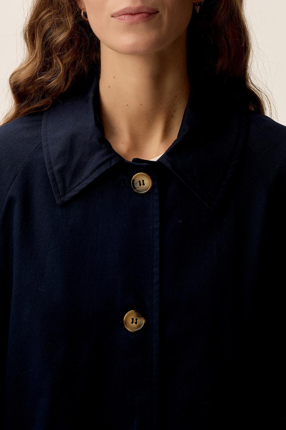 Des Petit Hauts Trench Yvette Marine