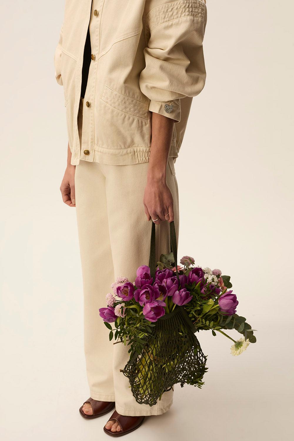 Des Petit Hauts Veste Loubia Creme