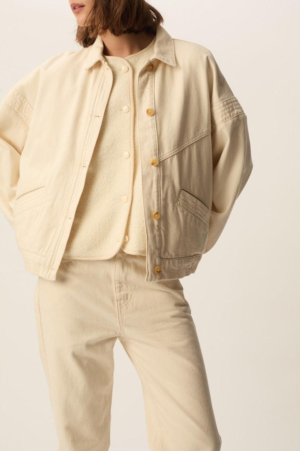 des petit hauts veste loubia pisco