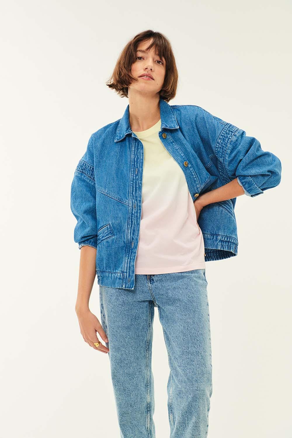 Des Petit Hauts Veste Loubia Vintage Blue