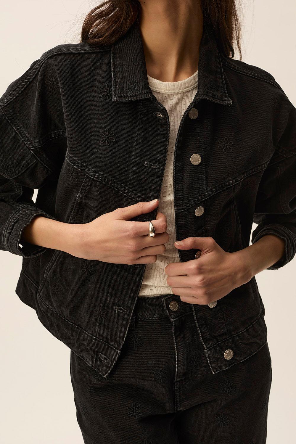 Des Petit Hauts Veste Lova Dark