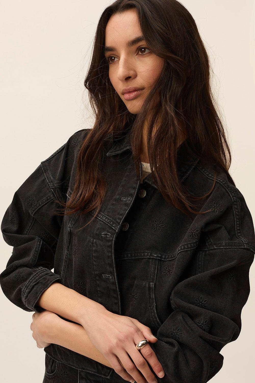 Des Petit Hauts Veste Lova Dark