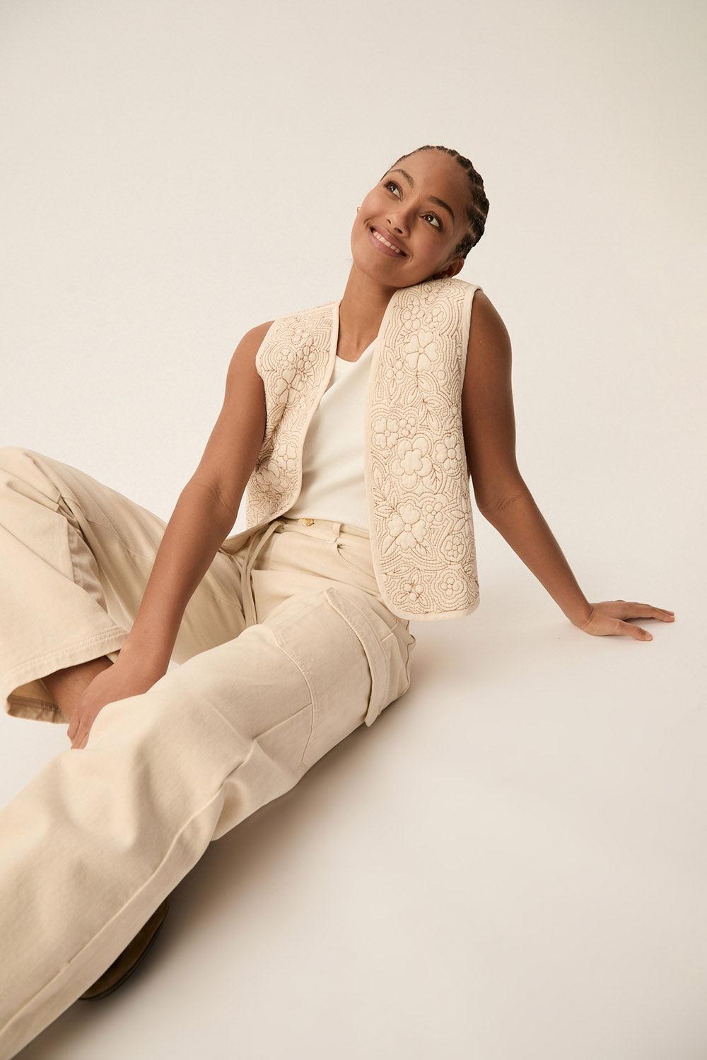 Des Petit Hauts Veste Ricci Creme