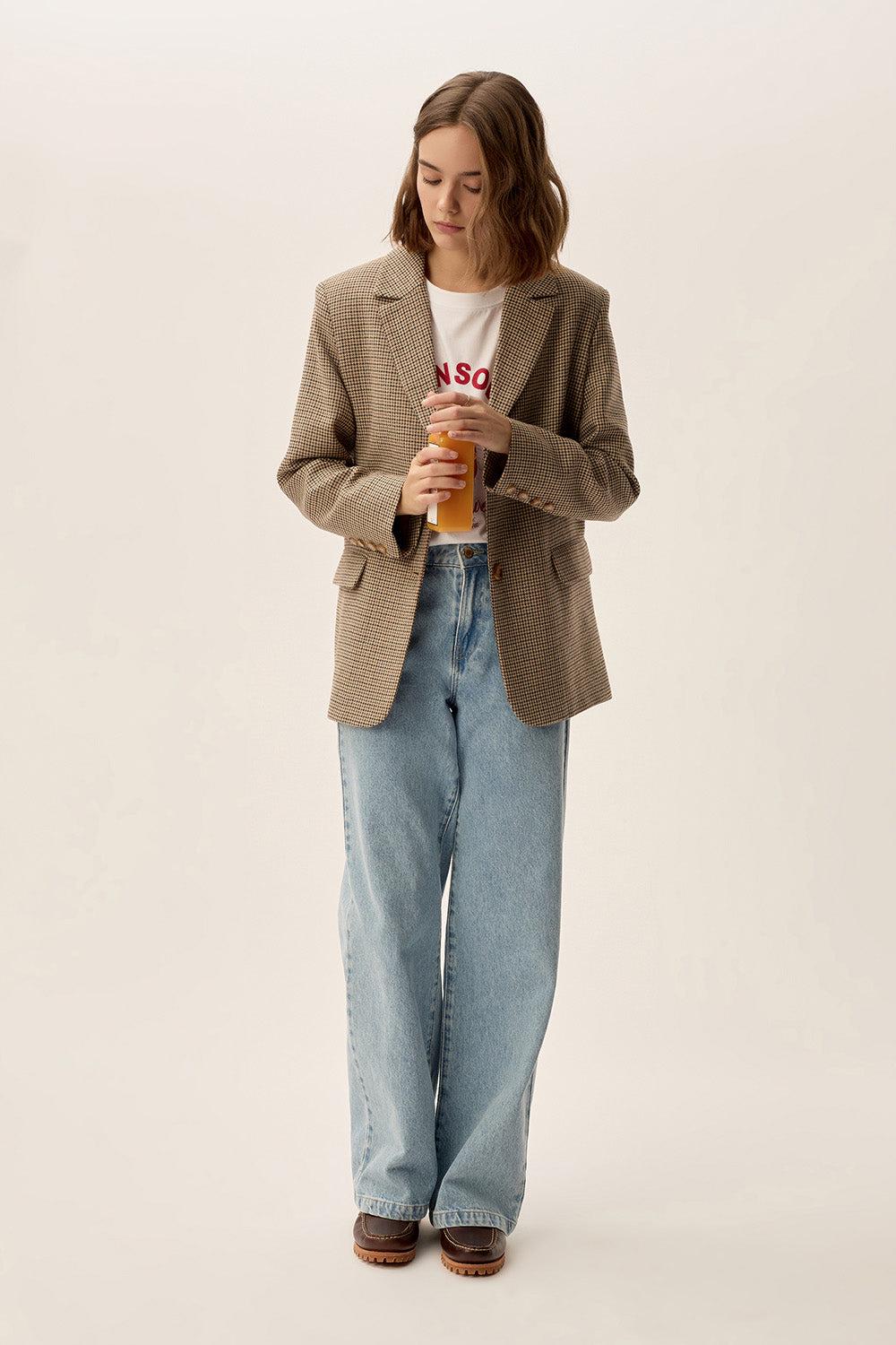 des petit hauts Veste Simone Caramelo