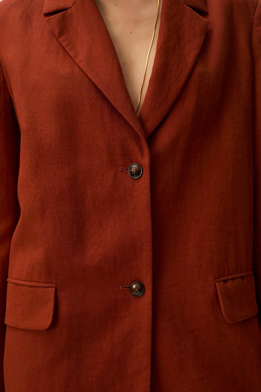 Des Petit Hauts Veste Taho Cajou