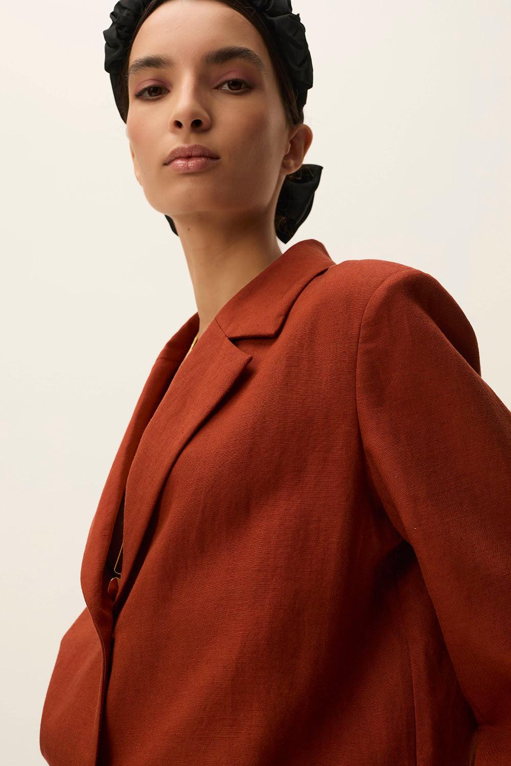 Des Petit Hauts Veste Taho Cajou