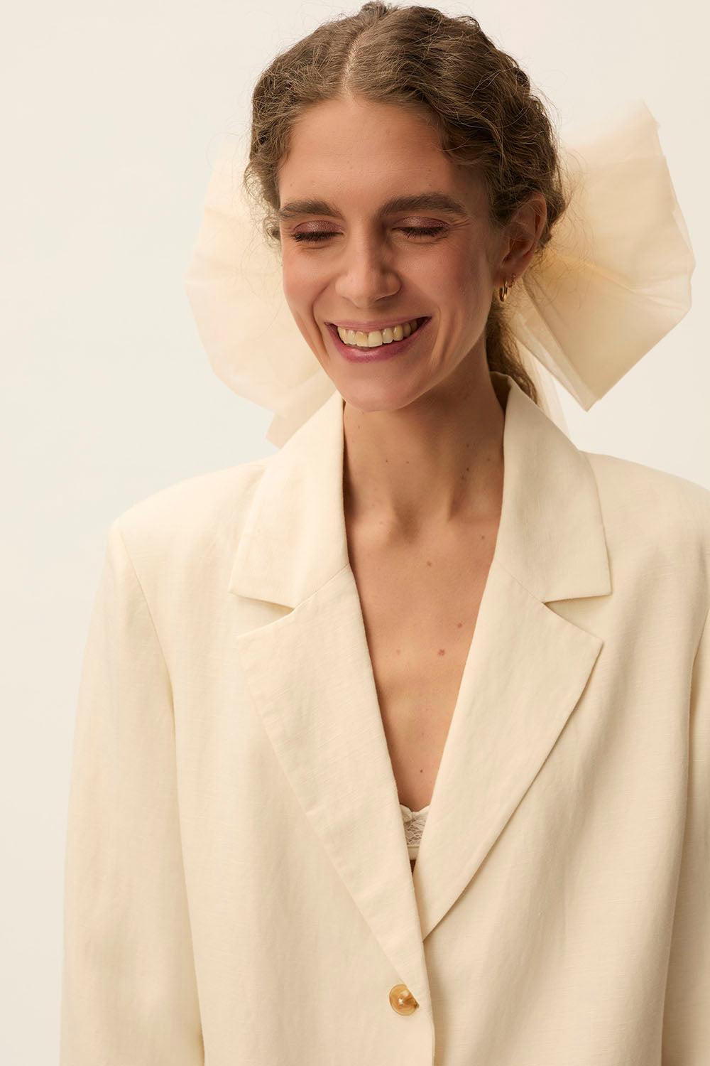 Des Petit Hauts Veste Taho Creme