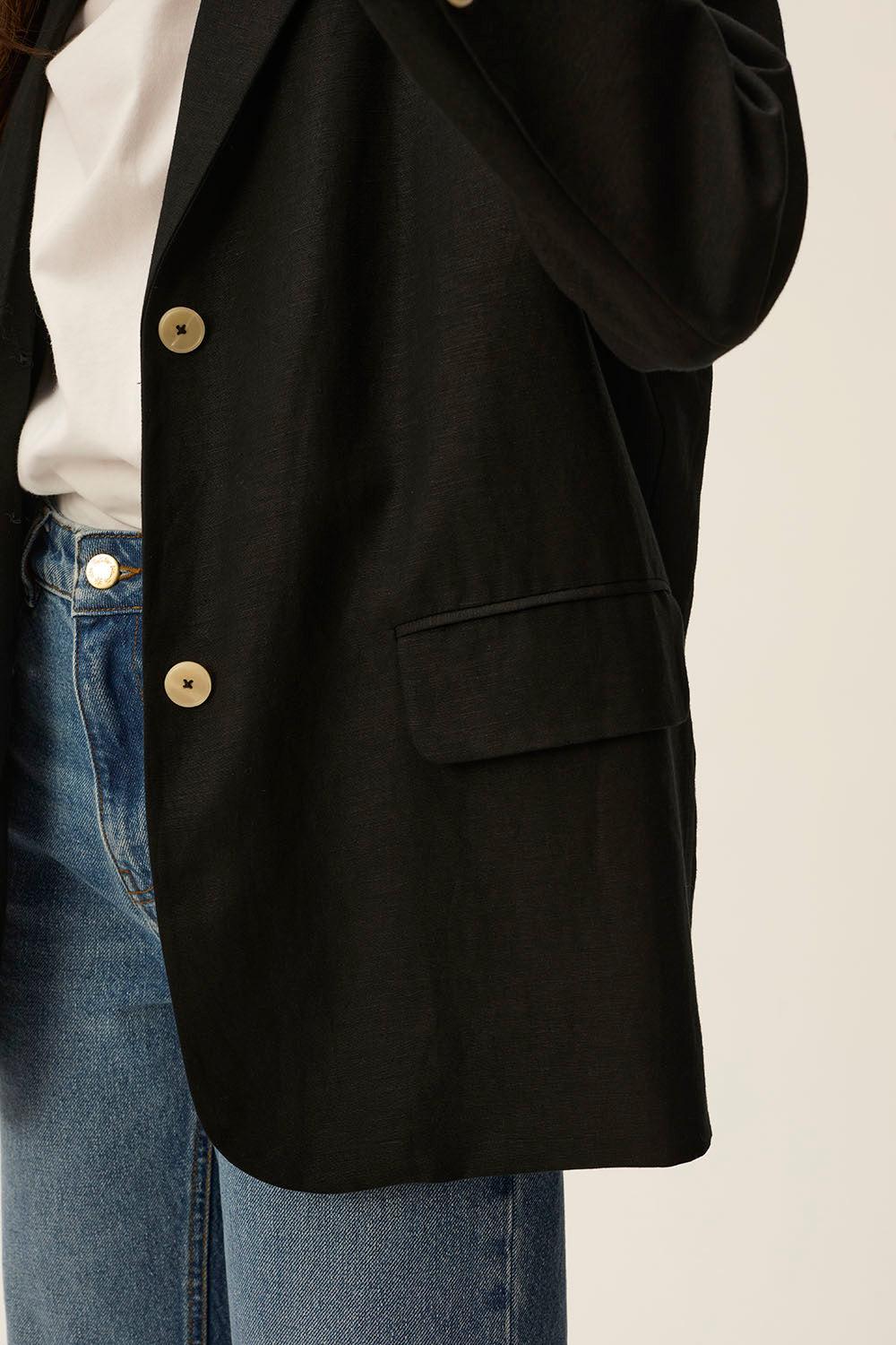 Des Petit Hauts Veste Taho Noir