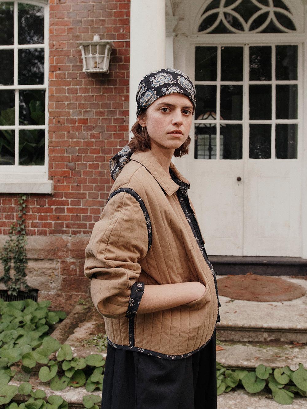 des petit hauts Veste Thonka Tabac