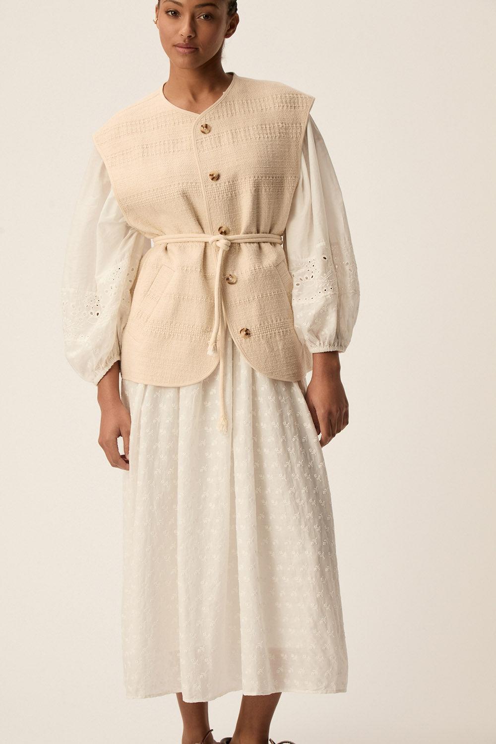 Des Petit Hauts Veste Venus Creme