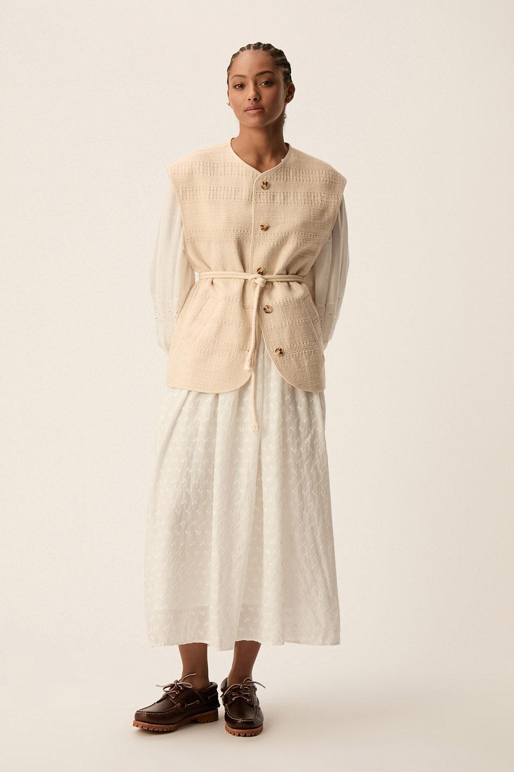 Des Petit Hauts Veste Venus Creme