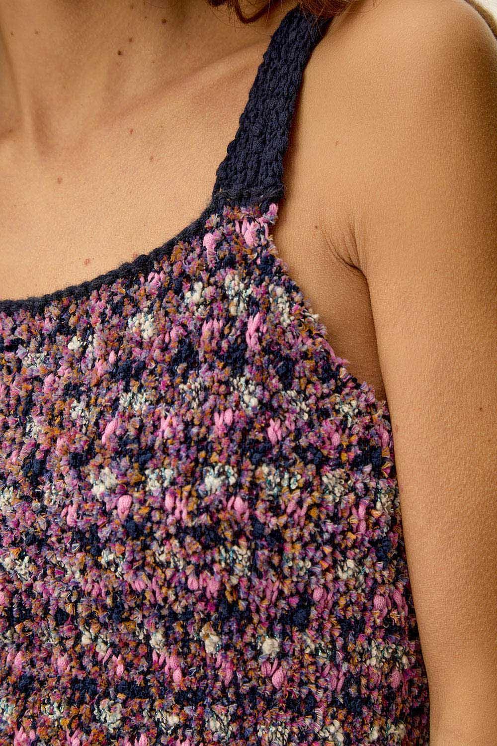 Des Petit Hauts Top En Maille Betty Multico Confettis