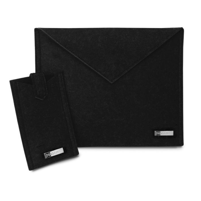 dessange Duo de pochettes feutrines