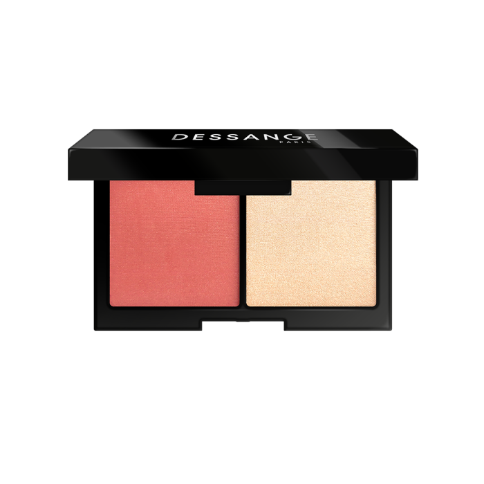 dessange Palette duo blush et enlumineur