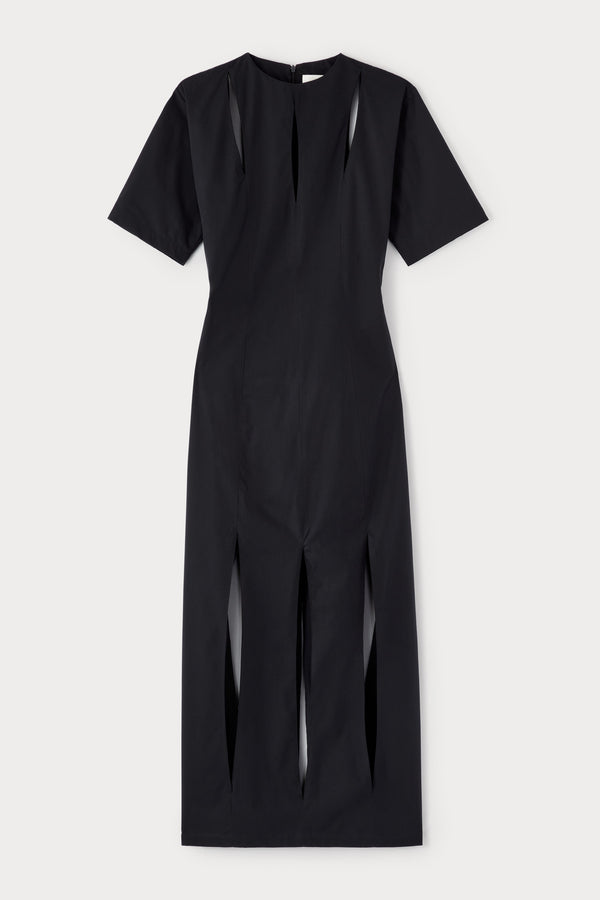 d'estrëe paris Black cut-out long dress