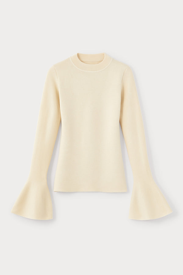 d'estrëe paris ECRU Sweater with Long Sleeves