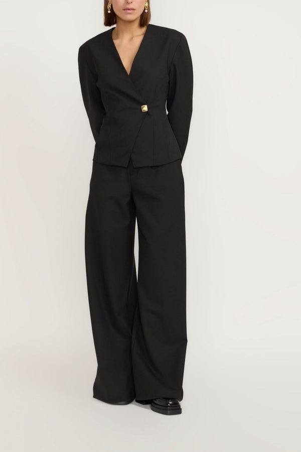 D'estrëe Paris GOLD BLACK Blazer