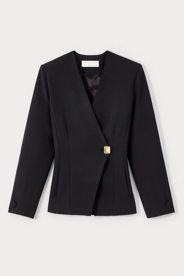 d'estrëe paris GOLD BLACK Blazer