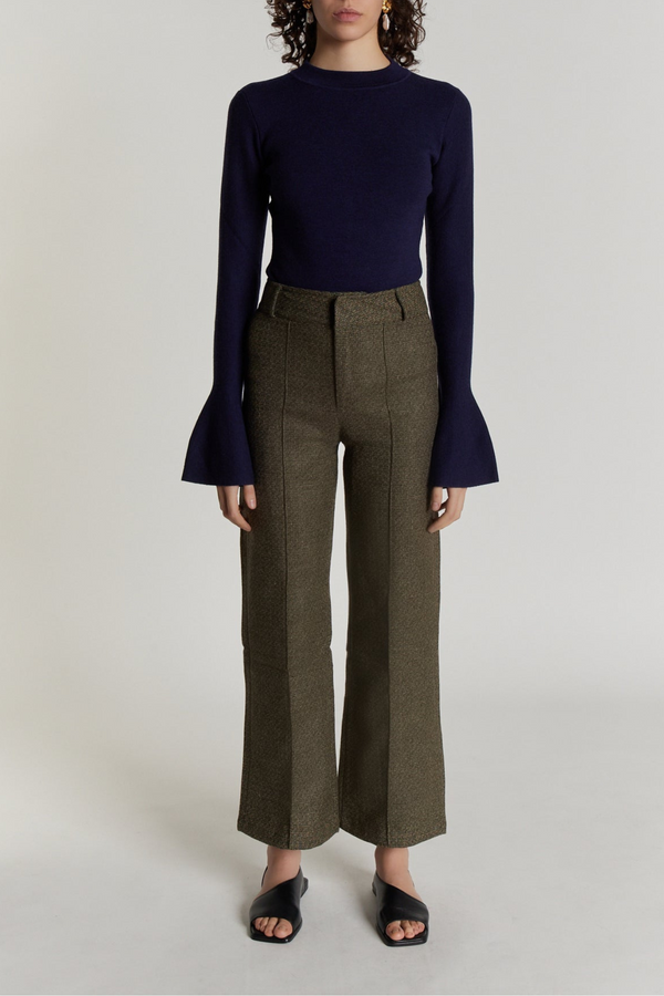 D'estrëe Paris JOAN SWEATER NAVY BLUE