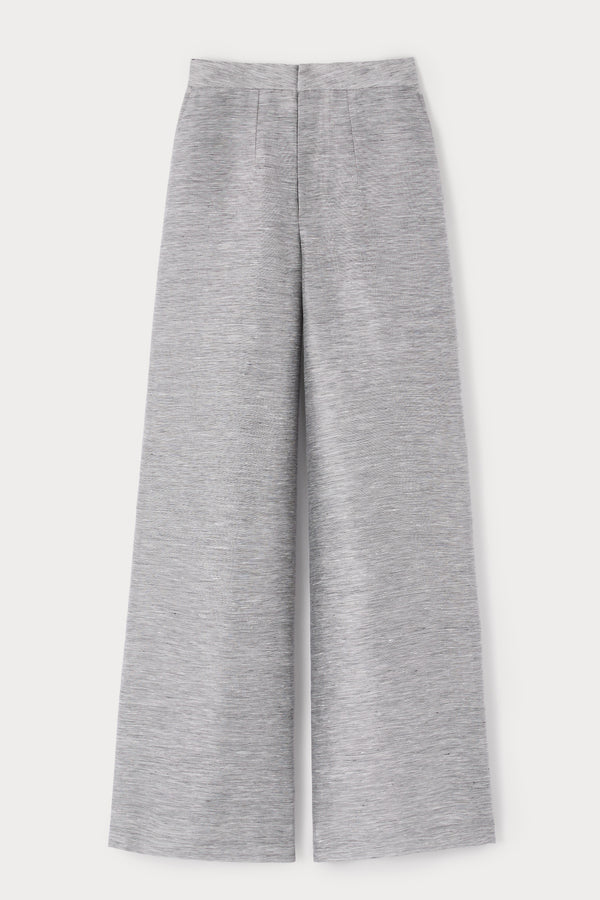 d'estrëe paris STRIPES GREY Wide-leg pants