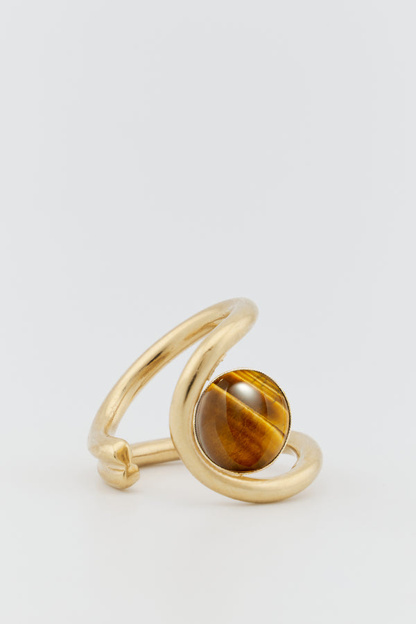 d'estrëe paris Tiger Eye Ring