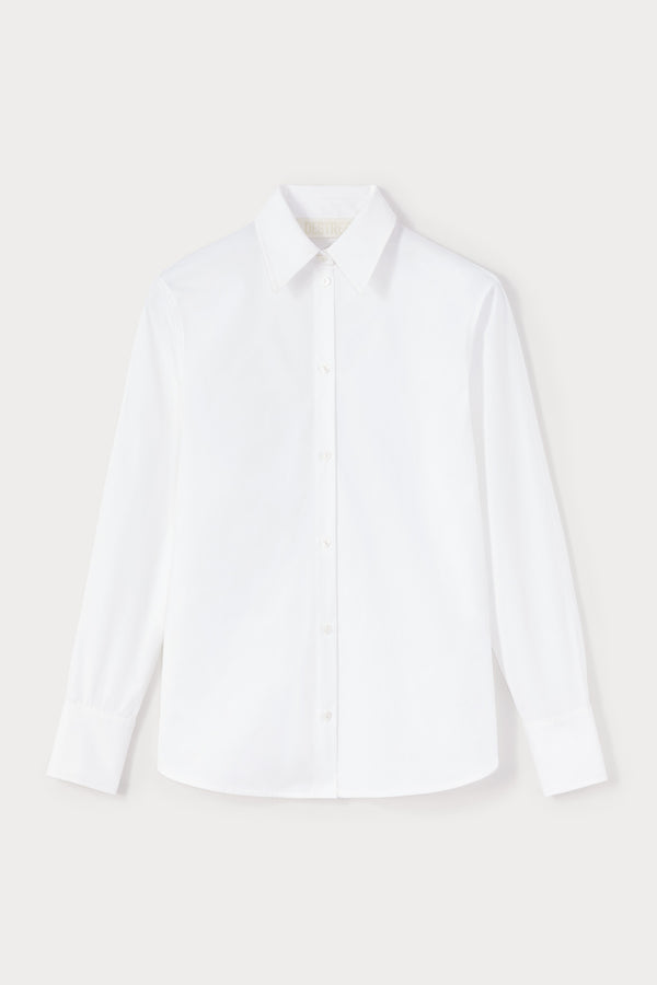 d'estrëe paris WHITE Cotton Shirt