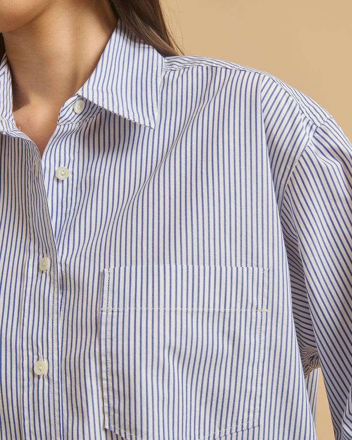 Diega CHEMISE CAMELA 1 BLEU BLANC