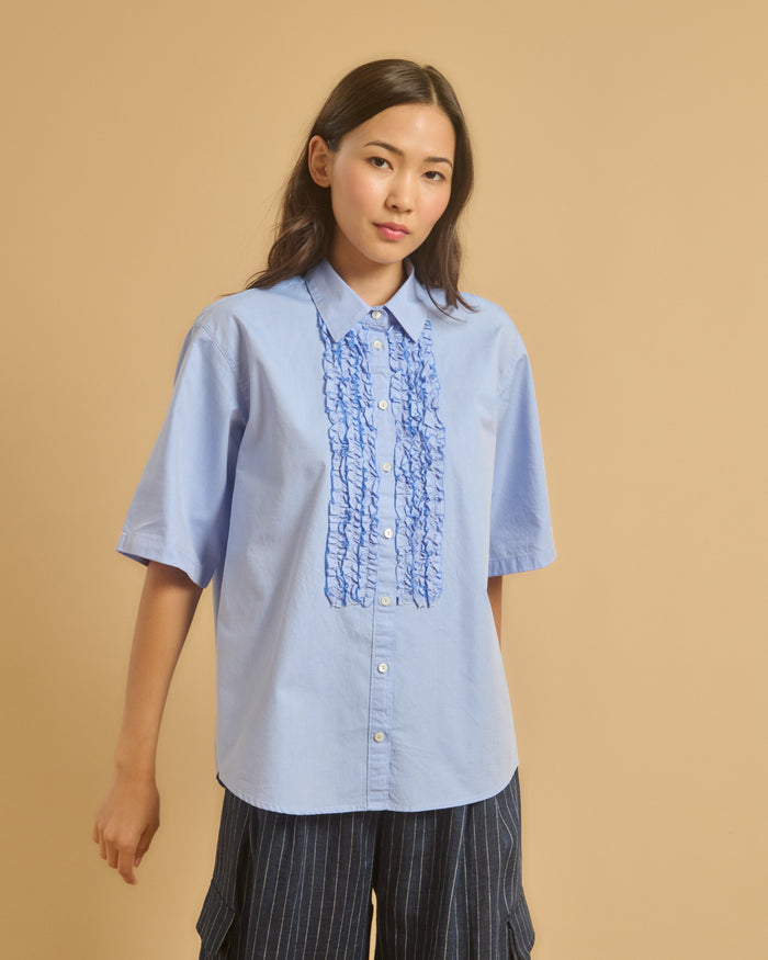 diega CHEMISE CASTILLA 1 BLEU