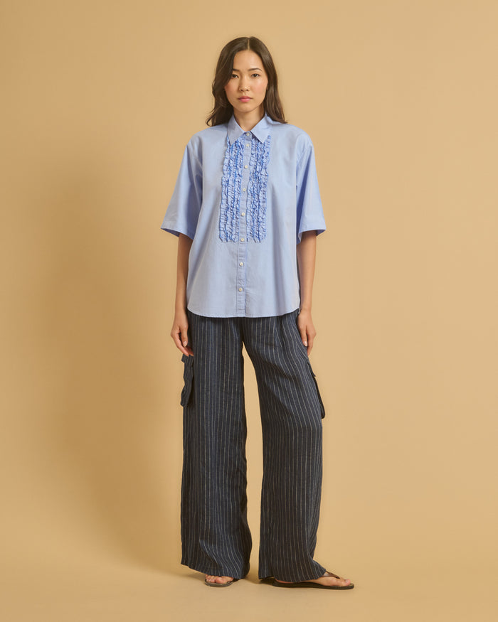 Diega CHEMISE CASTILLA 1 BLEU