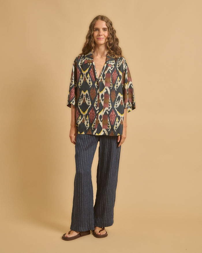 Diega CHEMISE CATANA 2 NAVY PRUNE FOG